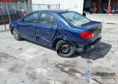 2004 Toyota Corolla Le из США, поврежденный, VIN 1NXBR32E94Z300011